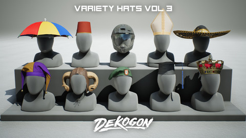Variety Hats Pack - VOL 3