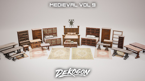 Medieval - VOL 9 - Castle Furniture