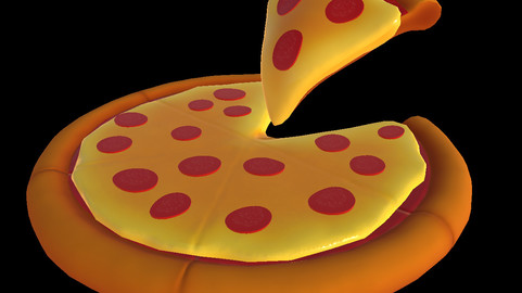 Stylized Pizza