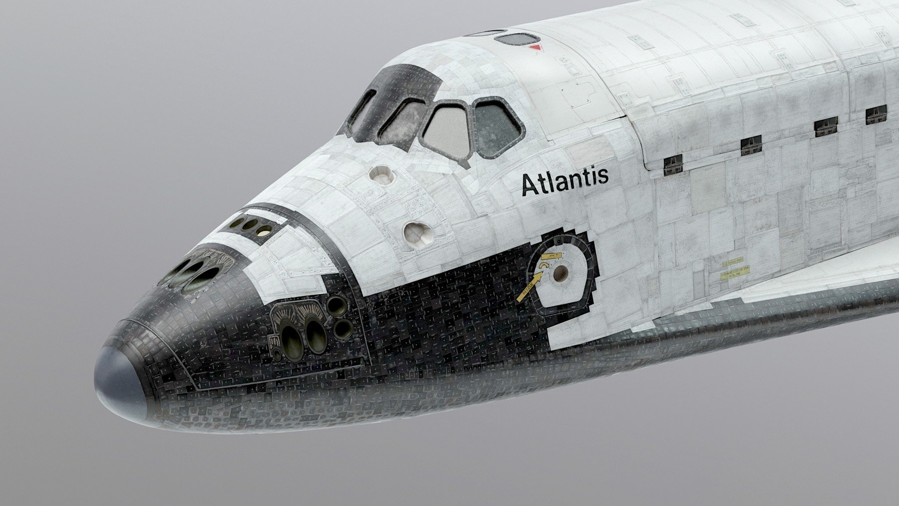 space shuttle model