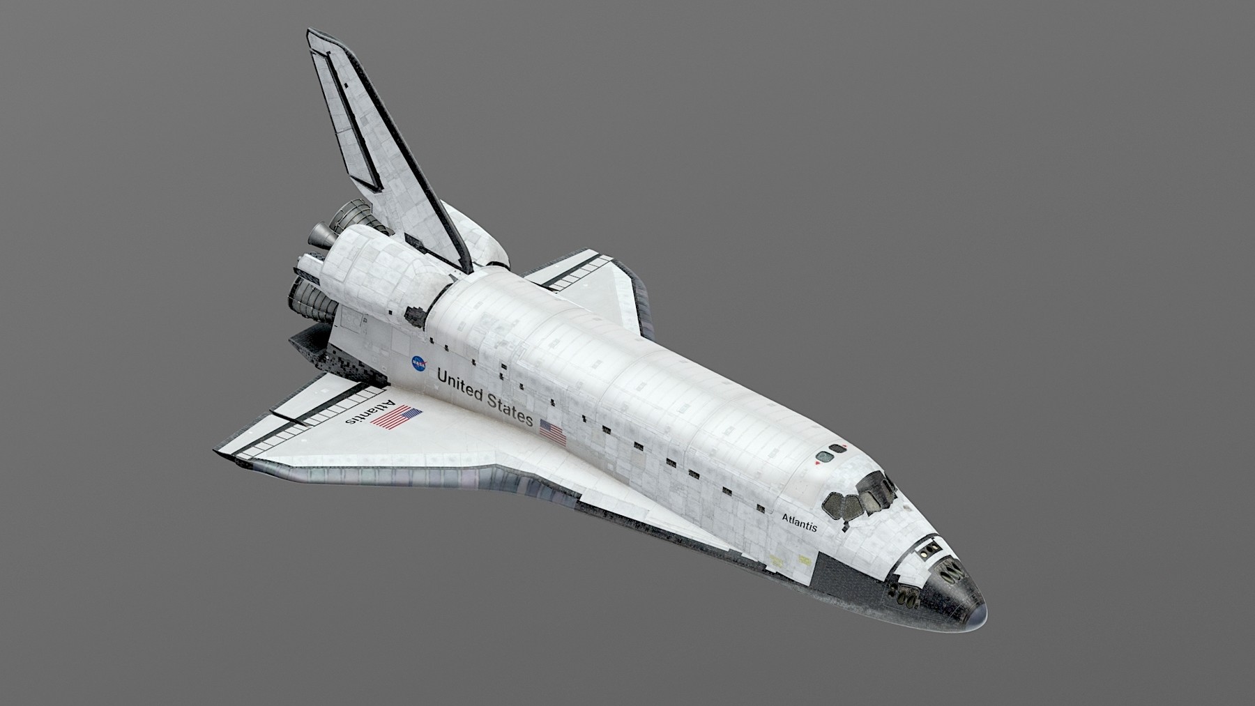 space shuttle model