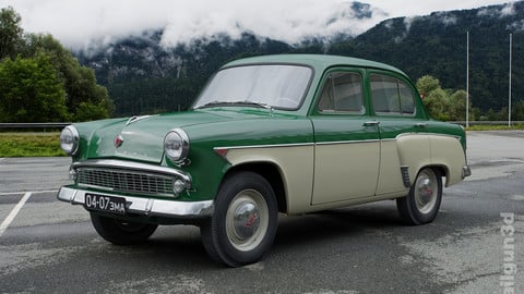 MZMA Moskvitch-407 1962 / Moskvitch-403.