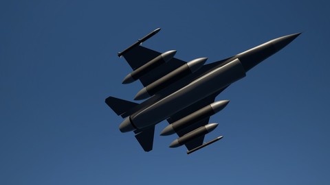 F-16C Airfighter [Unwrapped + 17 Material ID]