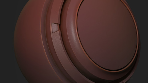 Stylized Clean Leather Smart Material for Substance Painter