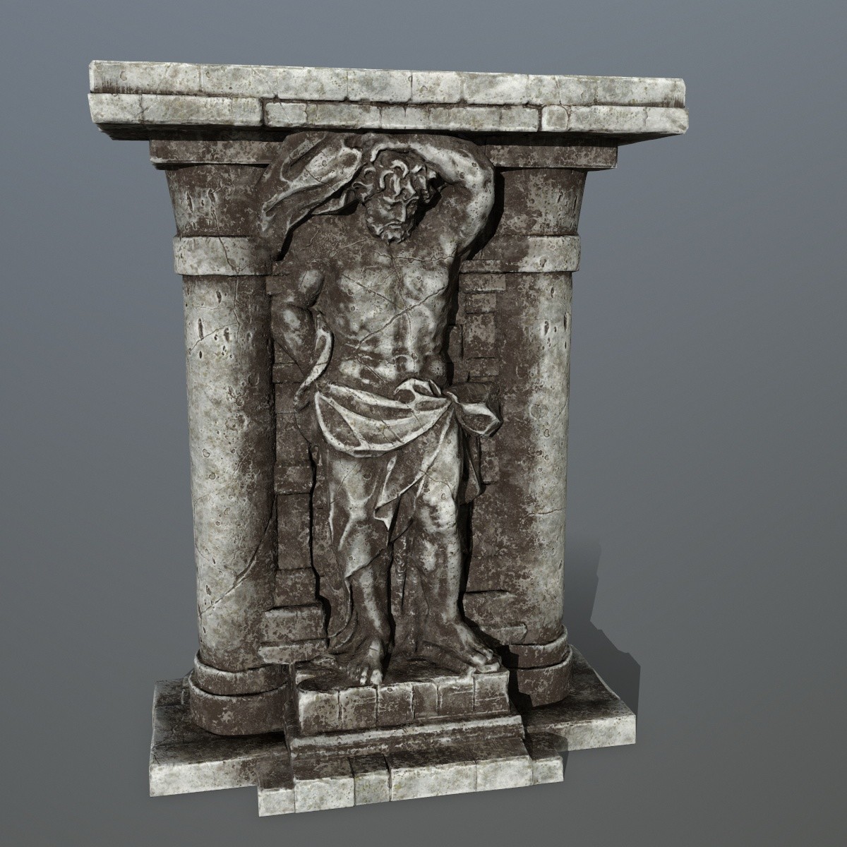 ArtStation statue Game Assets