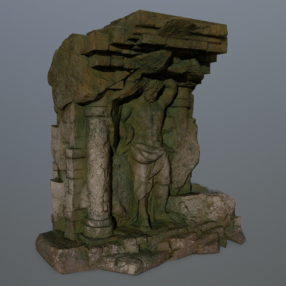 ArtStation statue Game Assets