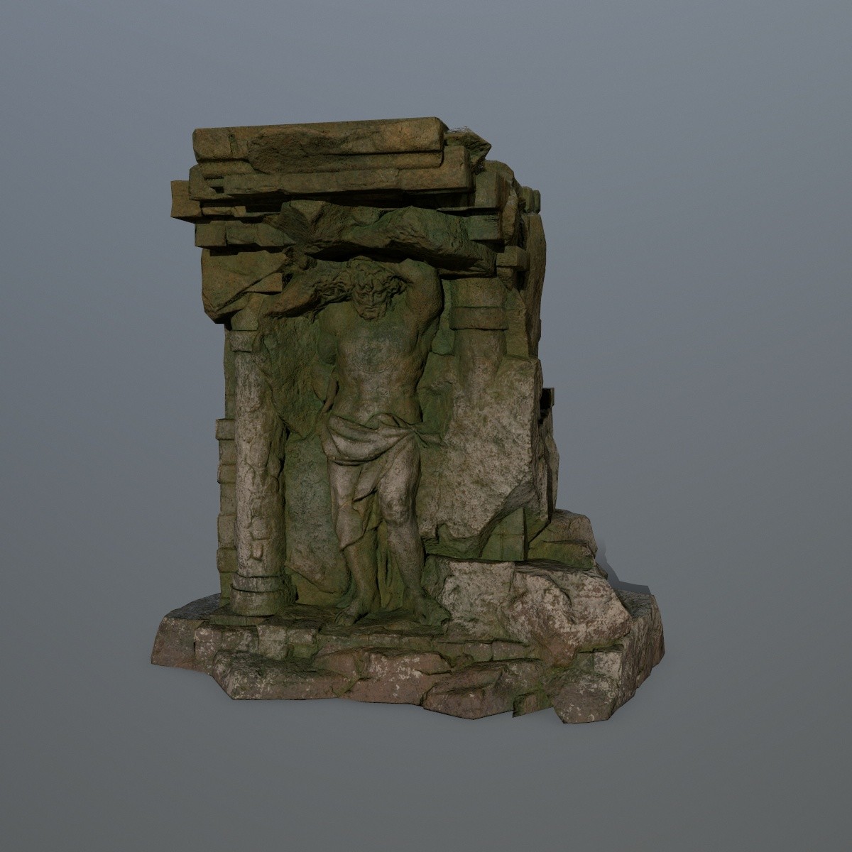 ArtStation statue Game Assets