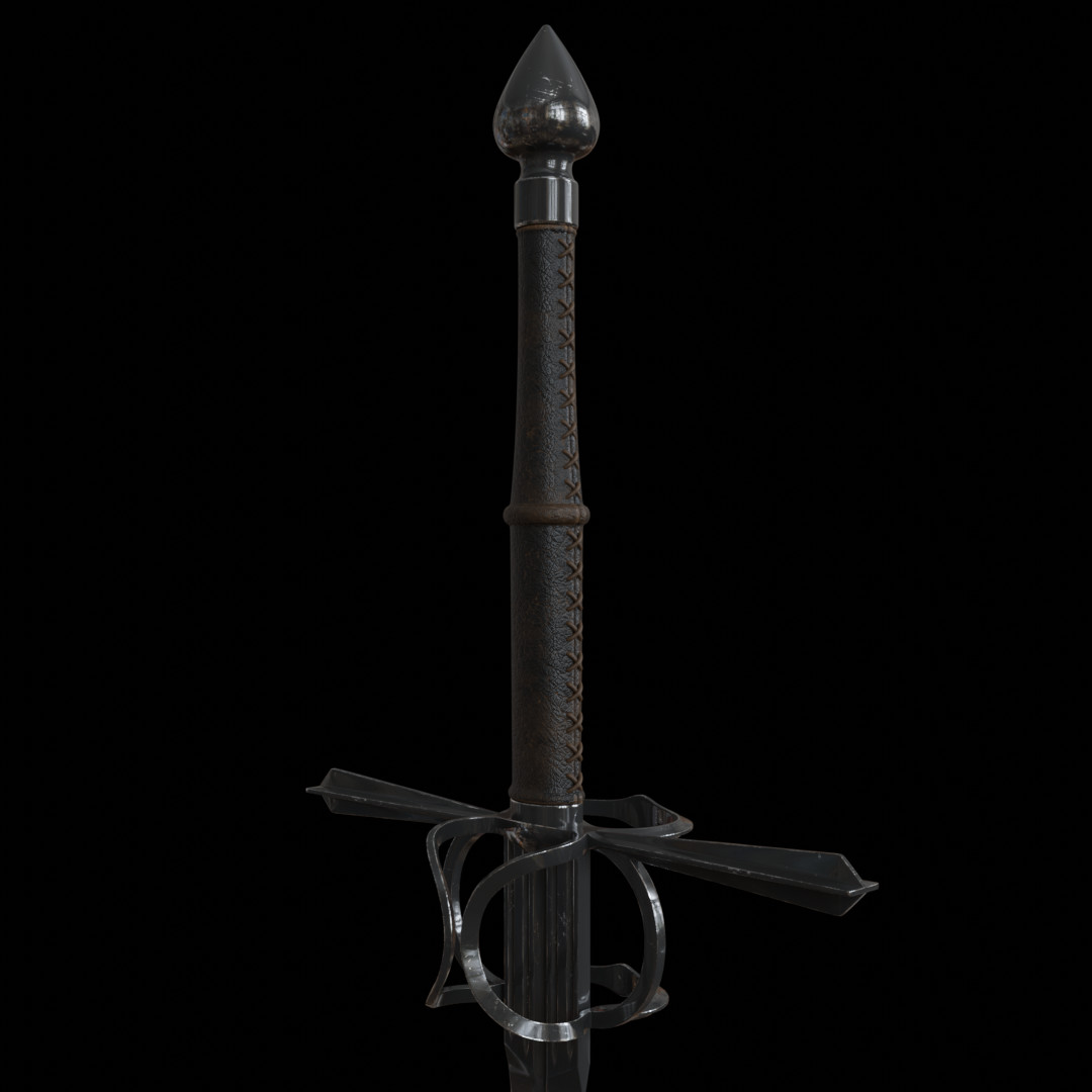 ArtStation - Two Handed Long Sword | Resources