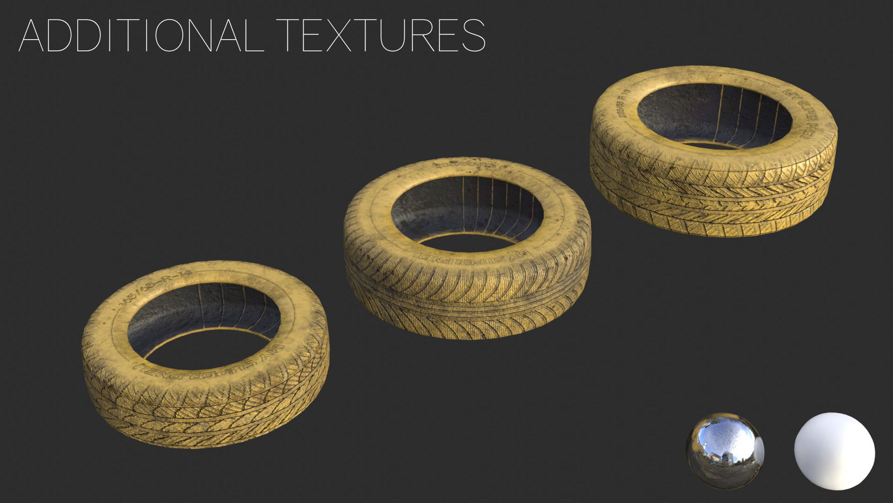 ArtStation Car Tires Assets Game Assets