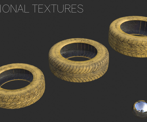 ArtStation Car Tires Assets Game Assets