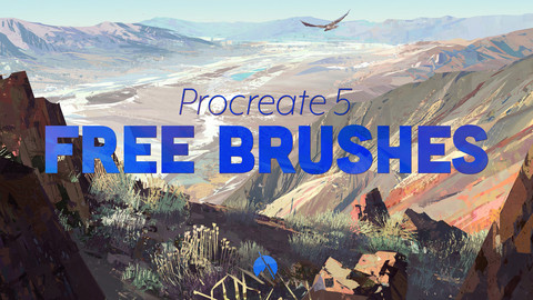FREE Brushes - 7 Custom Brushes for Procreate 5