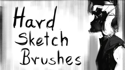 Hard Sketch Brushes