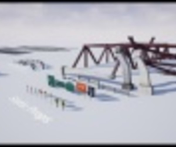 ArtStation - Highway Infrastructure Pack - Blueprint-Based Roads ...