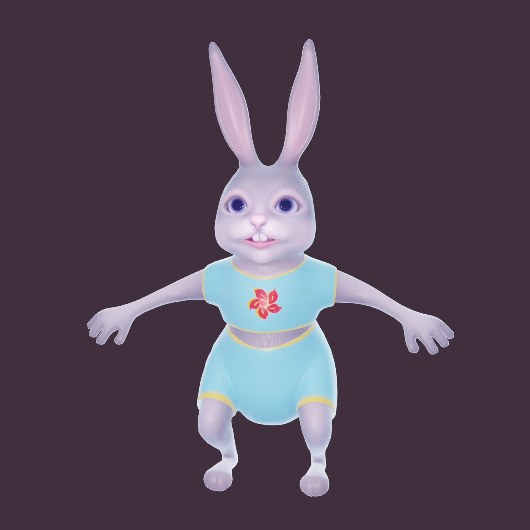 ArtStation Cartoon Bunny Timosha Resources