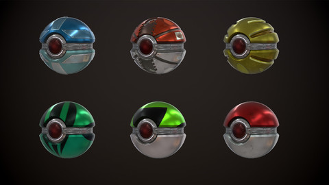 Sci-fi Pokeball