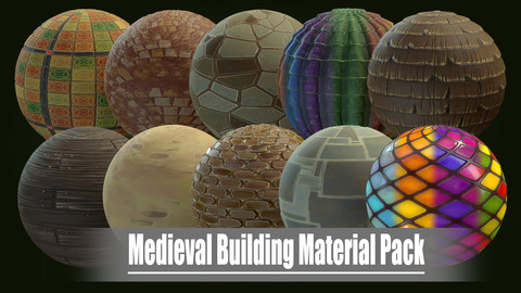 Medieval Building Material Pack