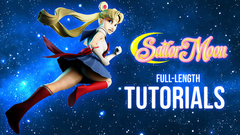 Sailor Moon Creation Tutorial Process