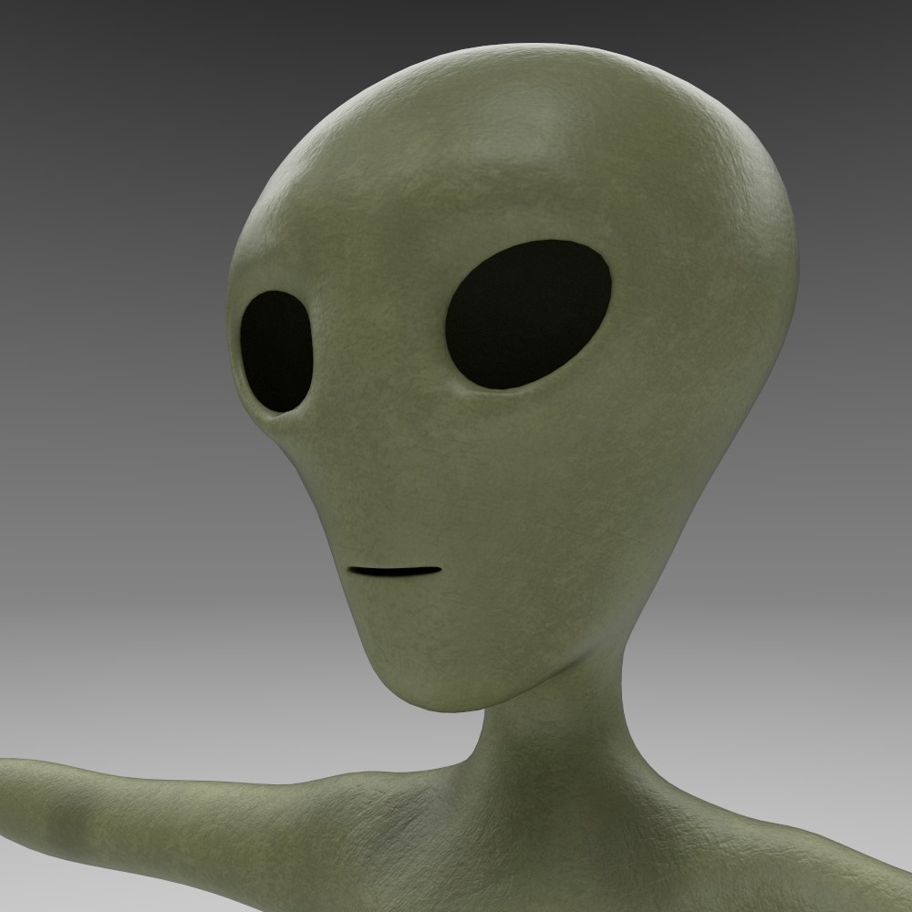 ArtStation - 3D Alien Low Poly | Resources