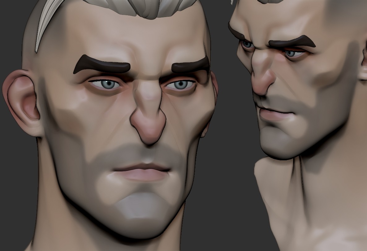 ArtStation - Stylized Head Male | Resources