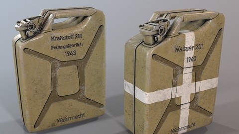 Jerry can 3d model