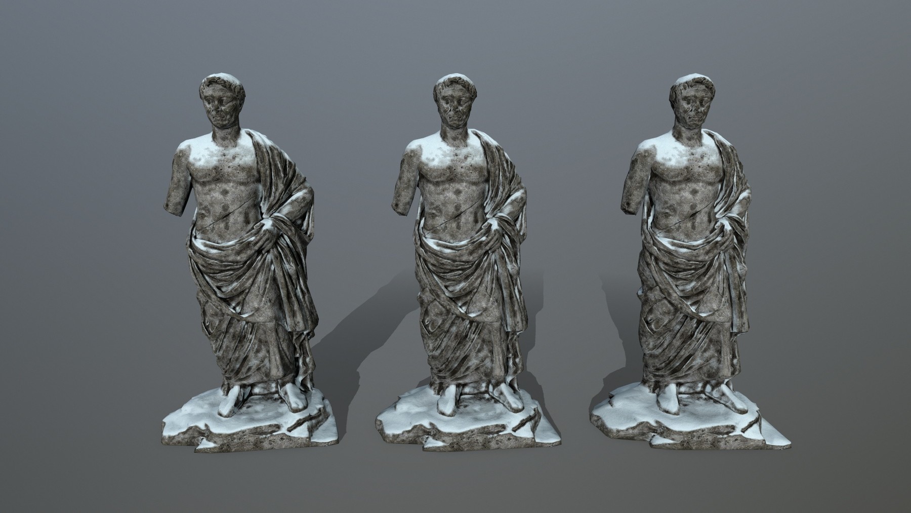 ArtStation statue Game Assets