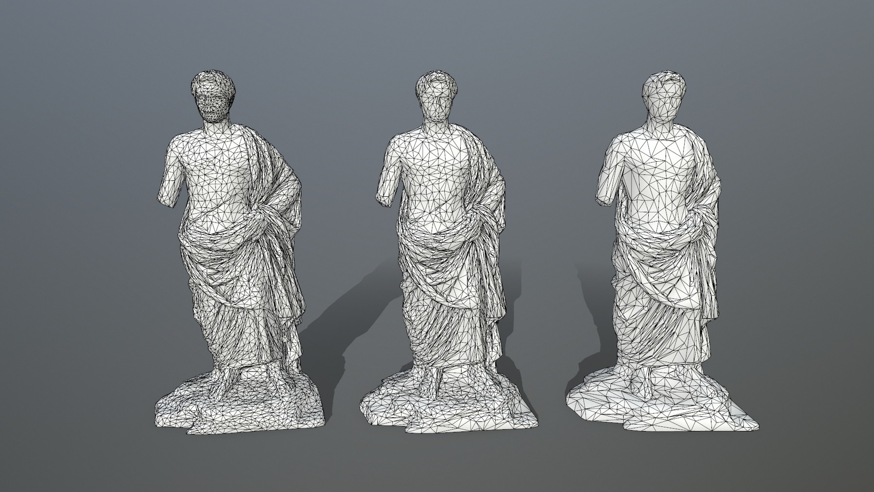 ArtStation statue Game Assets