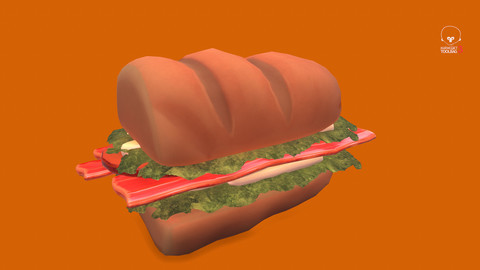 Stylized Submarine Sandwich