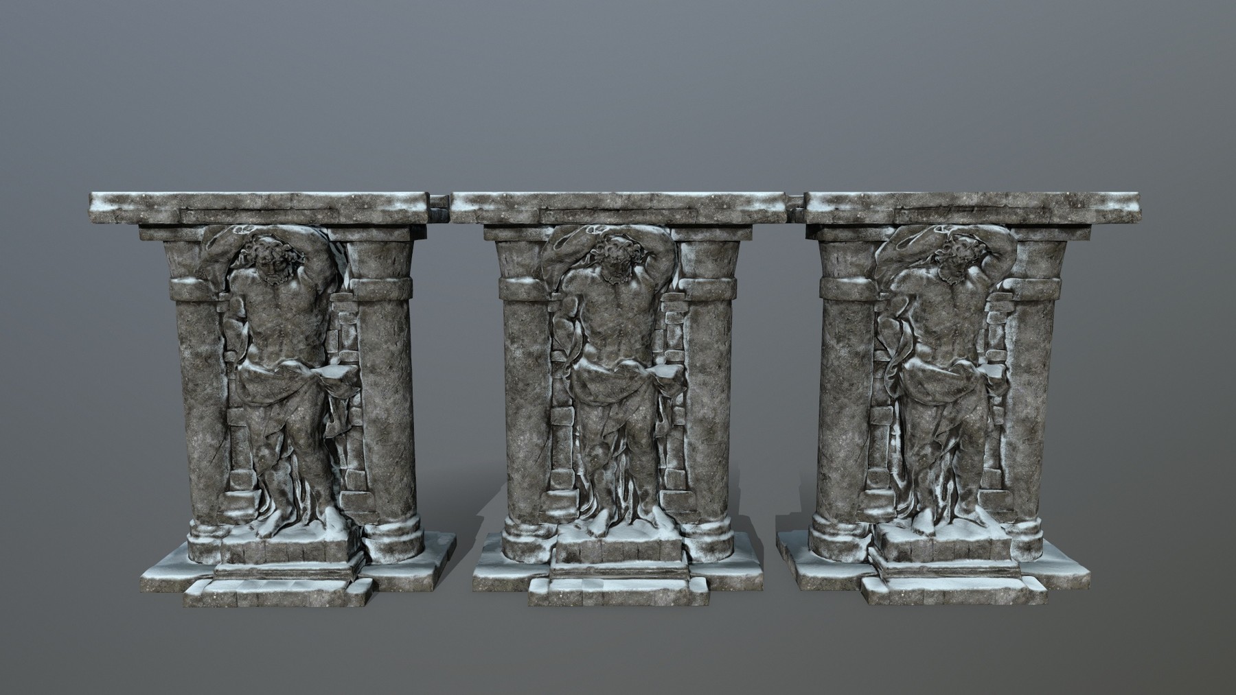 ArtStation statue Game Assets
