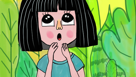 Ilustración Digital NIña