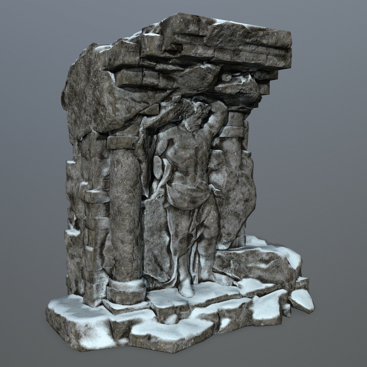 ArtStation statue Game Assets