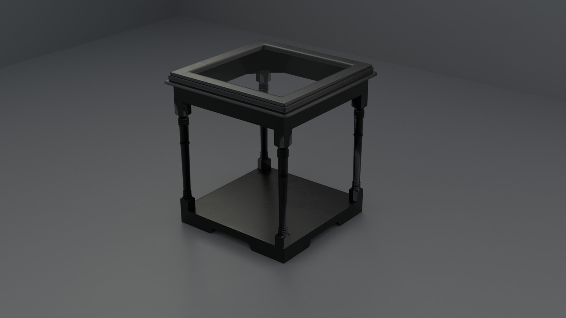 ArtStation - Small Dark Wooden Table | Resources