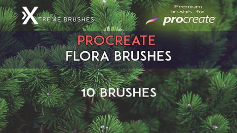 Procreate FLORA Brushes