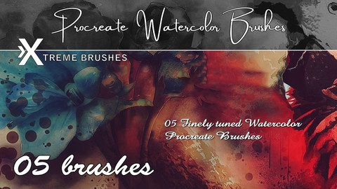 Procreate Watercolor Brushes