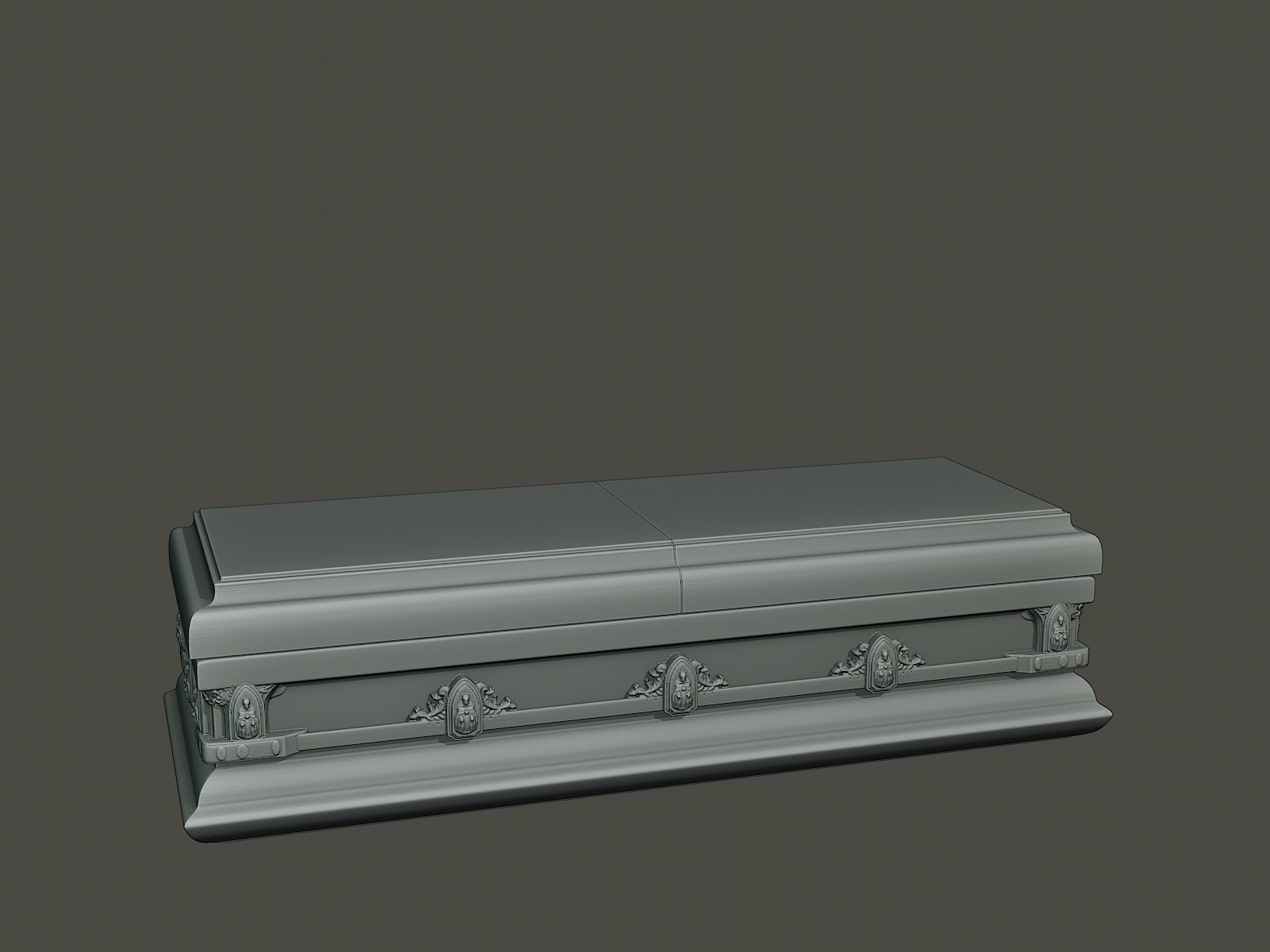 Me coffin. Гроб 3д модель.