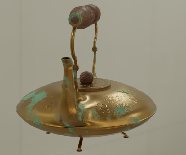 ArtStation Teapot Game Assets