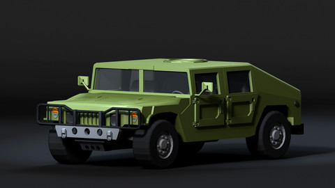 Humvee 3D model