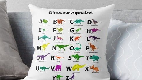 ABC Dinosaurs. Dinosaur Alphabet