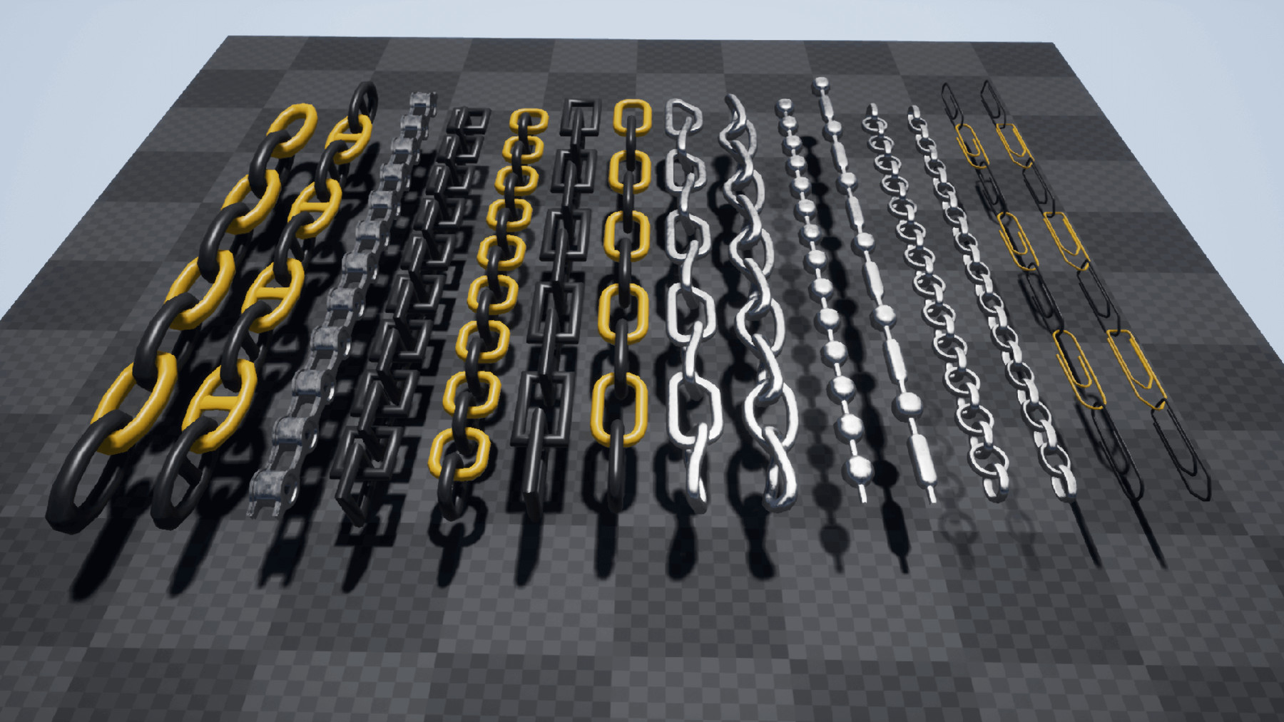 ArtStation - Spline Chain System | Game Assets