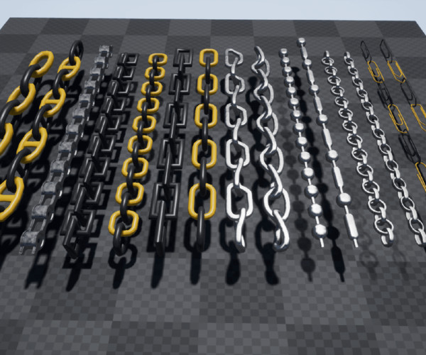 ArtStation - Spline Chain System | Game Assets