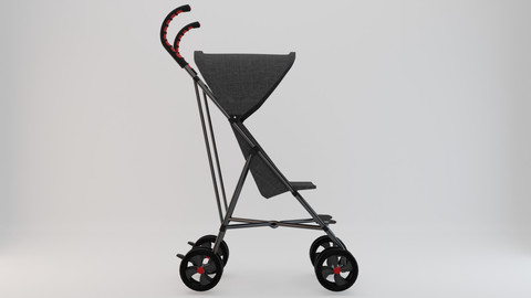 Stroller 3D Model