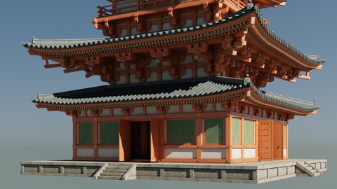 Japanese Modular Pagoda