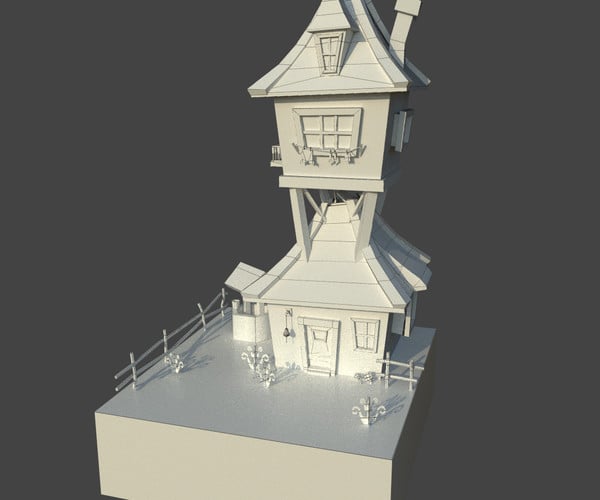 ArtStation - Crazy House | Game Assets