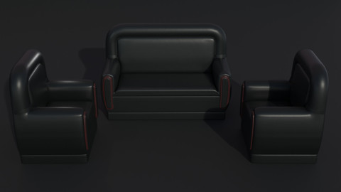 Living Room Sofa, Couch (SET)