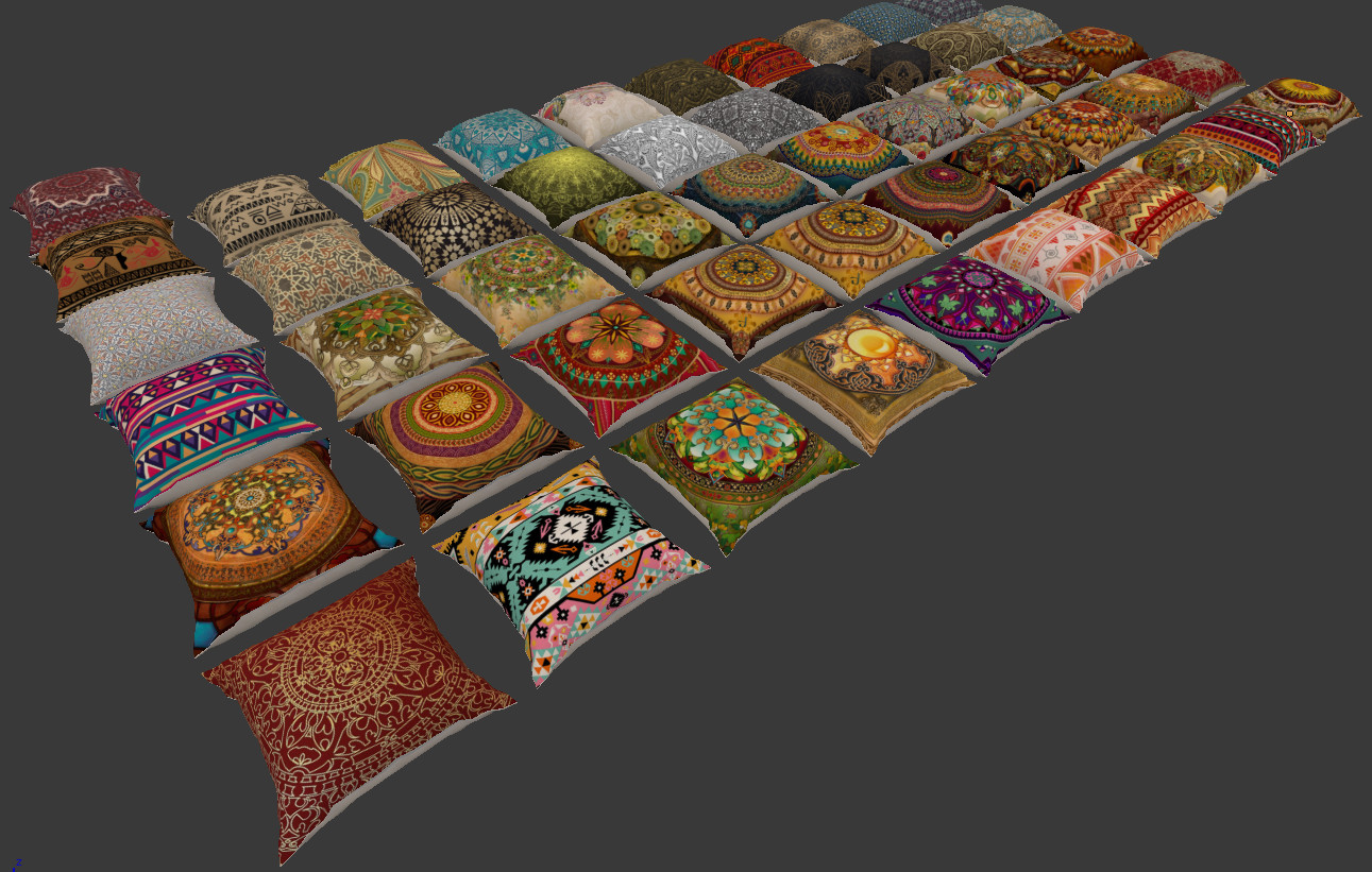 ArtStation Pillow Game Assets