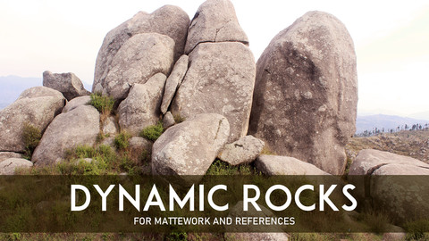 Rocks For Mattepaintings and References.