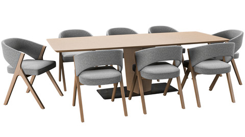 Sussan Chair & Clark Table