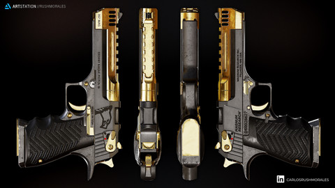 Desert Eagle L5 Gold Premium