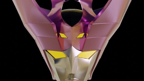 Minerva A Wearable Head - Mazinger Angels 3D print model