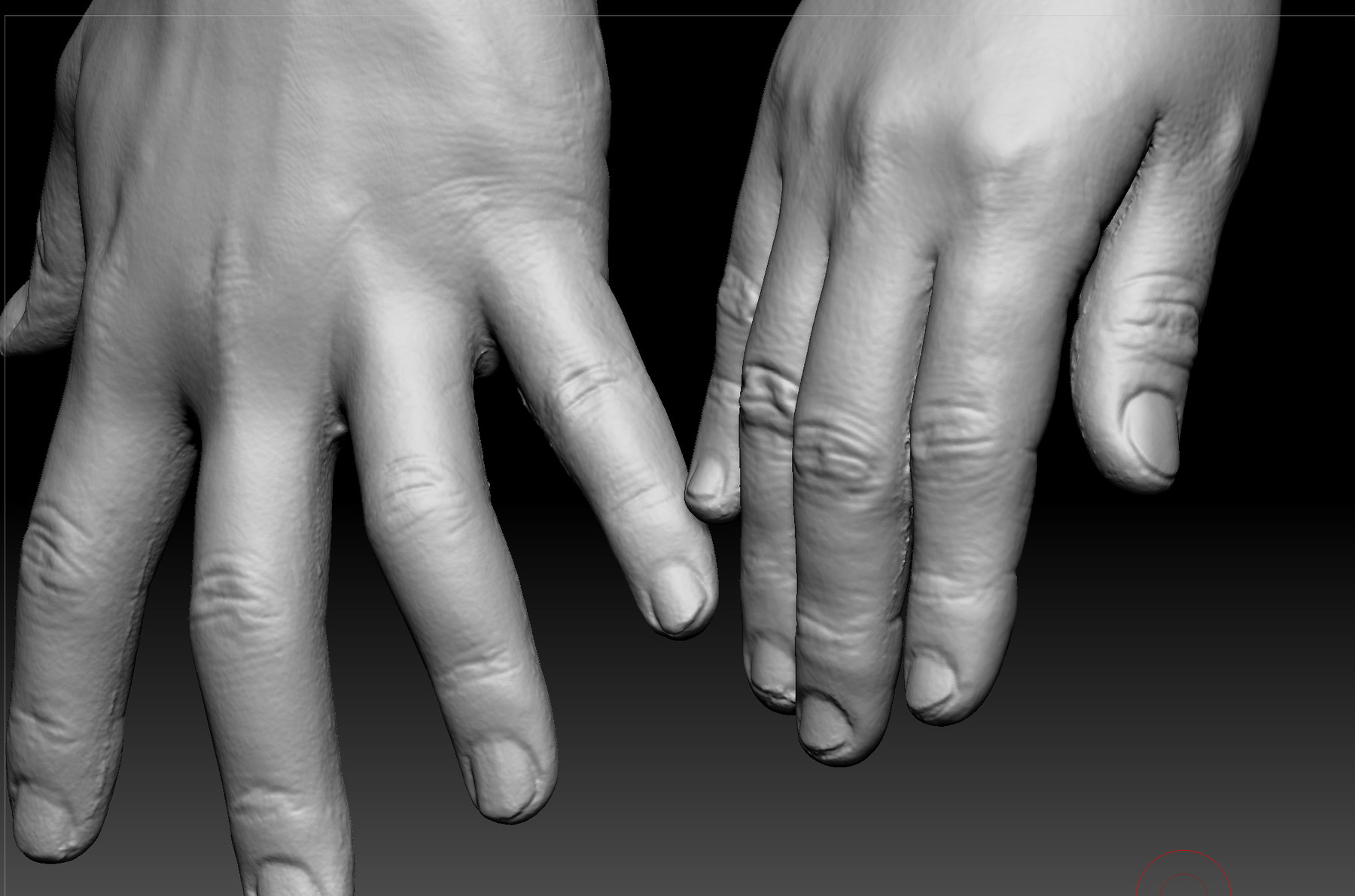 ArtStation 3D Scan Hand Modeling_ 2set Resources