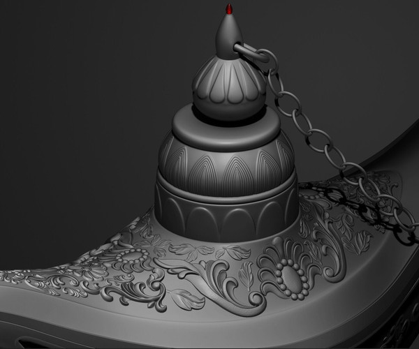 ArtStation - Magiclamp for 3d print | Game Assets